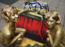 Moneyshop 3d street art