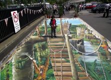 Magnum Cocoa 3d street art