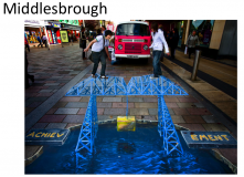 Middlesboro Bridge 3d Pavement Art