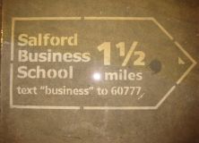 Salford Business School Clean Advertising 