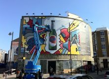 Becks Art graffiti campaign, Shoreditch