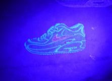 Nike Glow in the dark Street Advertising