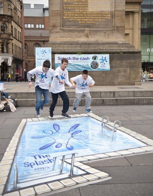 3d pavement art in Newcastle